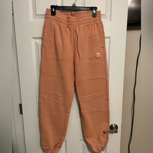 Medium Pink Adidas Sweatpants